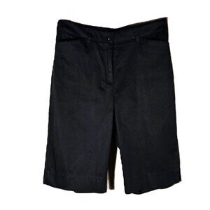 Anne Klein Sport Black Stretch Shorts 6